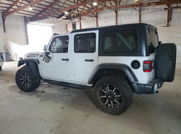 1C4HJXDN8JW324407 2018 JEEP WRANGLER Белый Задняя левая четверть
