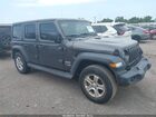 2020 Jeep Wrangler Unlimited Sport S 4x4 Gray vin: 1C4HJXDNXLW220357
