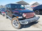 2021 Jeep Wrangler Unlimited Sahara 4x4 Black vin: 1C4HJXEN0MW828775