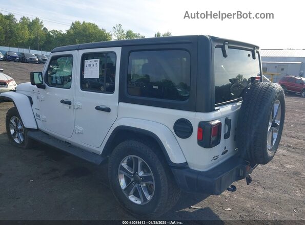1C4HJXEN6LW216319 2020 JEEP WRANGLER UNLIMITED White უკანა მარცხენა