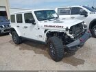 2021 Jeep Wrangler Unlimited Rubicon 4x4 White vin: 1C4HJXFG9MW688970