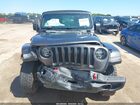 2020 Jeep Wrangler Unlimited Rubicon 4x4 Gray vin: 1C4HJXFN2LW190199