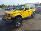 2021 Jeep Wrangler Unlimited Rubicon 4x4 Yellow vin: 1C4JJXFM0MW520156 2021 Jeep Wrangler Unlimited Rubicon 4x4 Yellow vin: 1C4JJXFM0MW520156