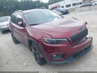 2021 Jeep Cherokee Altitude Fwd Red vin: 1C4PJLLB1MD208493