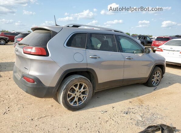 1C4PJLLB3JD621673 2018 JEEP CHEROKEE Серебряный Передняя правая четверть