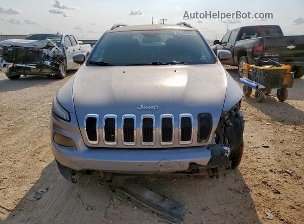 1C4PJLLB3JD621673 2018 JEEP CHEROKEE Серебряный Вид сзади