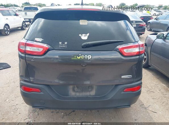 1C4PJLLB8JD511198 2018 JEEP CHEROKEE Gray 