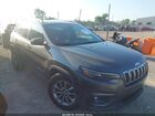 2020 Jeep Cherokee Latitude Plus Fwd Gray vin: 1C4PJLLB9LD643034
