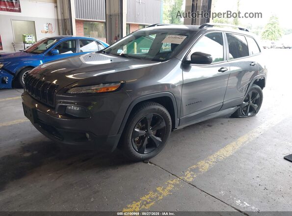 1C4PJMCX9JD571069 2018 JEEP CHEROKEE Pewter Vista tres cuartos delantera izquierda