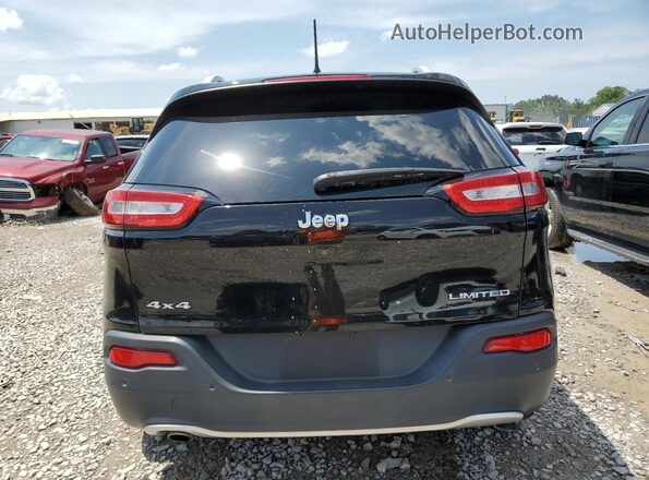 1C4PJMDB7JD617680 2018 JEEP CHEROKEE Black უკანა ხედი