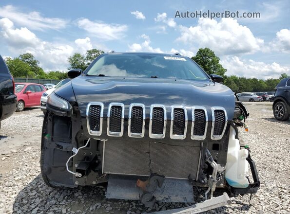 1C4PJMDB7JD617680 2018 JEEP CHEROKEE Black წინა ხედი