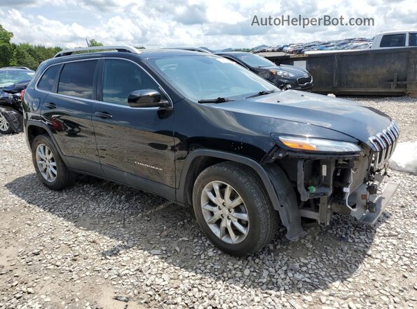1C4PJMDB7JD617680 2018 JEEP CHEROKEE Black წინა მარჯვენა