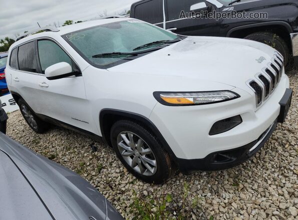 1C4PJMDX3JD517152 2018 JEEP CHEROKEE White Delantero derecho