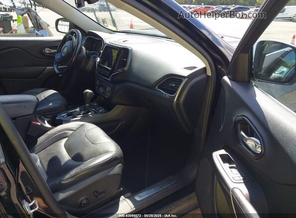 1C4PJMDX5LD593135 2020 JEEP CHEROKEE Black Widok wnętrza z przodu