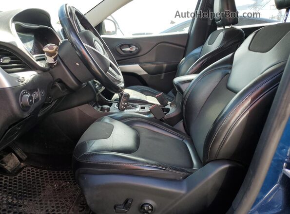 1C4PJMLX3JD576493 2018 JEEP CHEROKEE Blue Սալոնի դիմացի տեսք