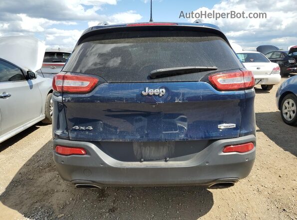 1C4PJMLX3JD576493 2018 JEEP CHEROKEE Blue Հետևի տեսք