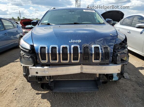 1C4PJMLX3JD576493 2018 JEEP CHEROKEE Blue Դիմացի տեսք