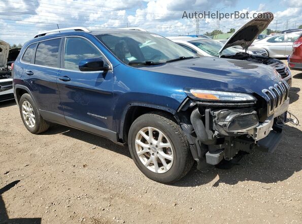 1C4PJMLX3JD576493 2018 JEEP CHEROKEE Blue Առջևի աջ