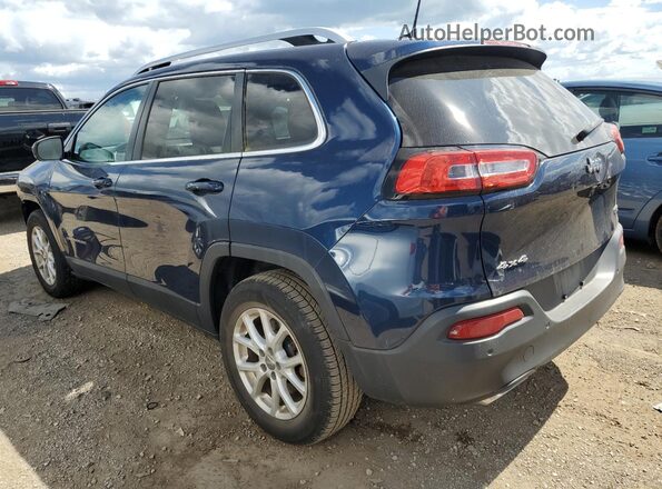 1C4PJMLX3JD576493 2018 JEEP CHEROKEE Blue Հետևի ձախ
