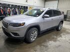 2021 Jeep Cherokee Latitude Lux Silver vin: 1C4PJMMX5MD214443