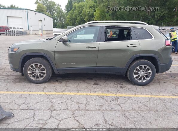 1C4PJMMX9MD136295 2021 JEEP CHEROKEE Green 