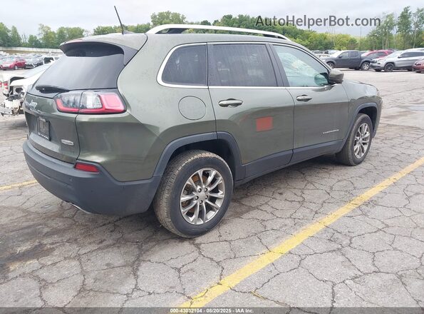 1C4PJMMX9MD136295 2021 JEEP CHEROKEE Green Rear right