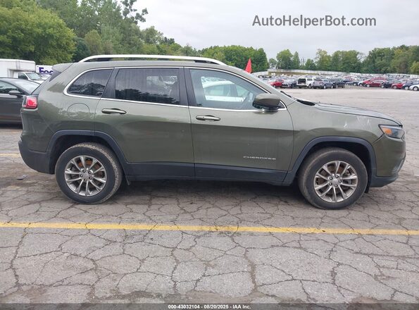 1C4PJMMX9MD136295 2021 JEEP CHEROKEE Green 360 interior view