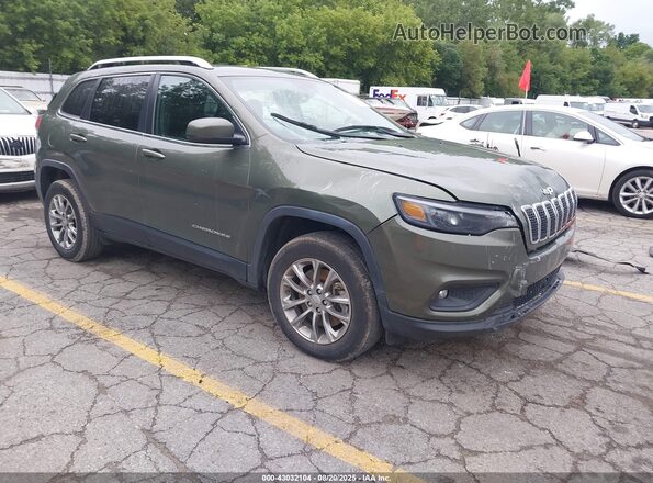 1C4PJMMX9MD136295 2021 JEEP CHEROKEE Green Front right
