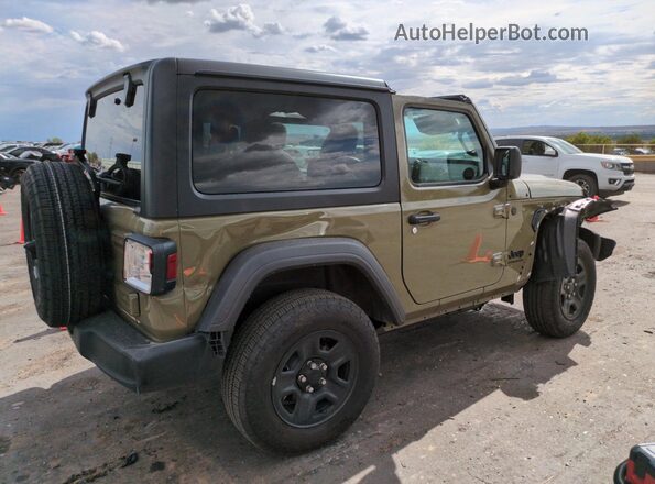 1C4PJXAN9SW561778 2025 JEEP WRANGLER Green Задня права чверть