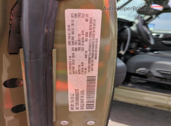 1C4PJXAN9SW561778 2025 JEEP WRANGLER Green Вид підкапотного простору