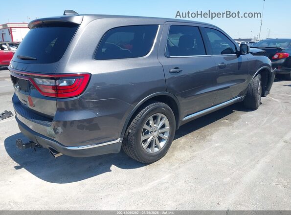 1C4RDHAG5JC474063 2018 DODGE DURANGO Серый Задняя правая четверть