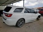 2018 Dodge Durango Gt White vin: 1C4RDJDG2JC133240