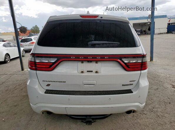 1C4RDJDG2JC133240 2018 DODGE DURANGO White უკანა ხედი