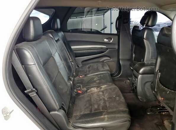 1C4RDJDG2JC133240 2018 DODGE DURANGO White უკანა სალონის ხედი