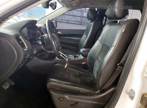 1C4RDJDG2JC133240 2018 DODGE DURANGO White წინა სალონის ხედი