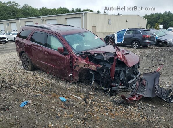 1C4RDJDG2JC232589 2018 DODGE DURANGO Red Передня права чверть