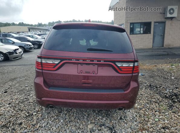 1C4RDJDG2JC232589 2018 DODGE DURANGO Red Вид ззаду