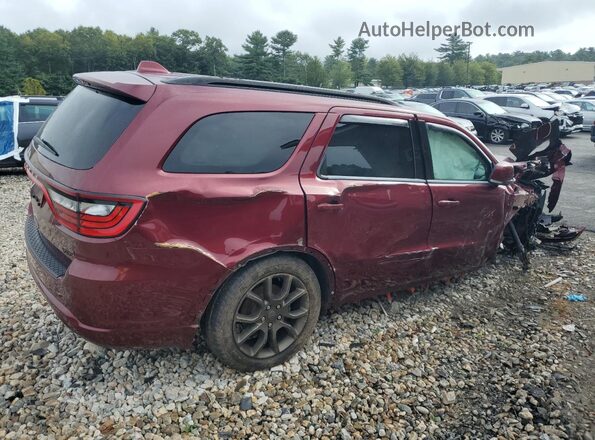 1C4RDJDG2JC232589 2018 DODGE DURANGO Red Задня права чверть