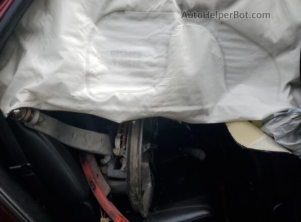 1C4RDJDG2JC232589 2018 DODGE DURANGO Red Вид задньої частини салону