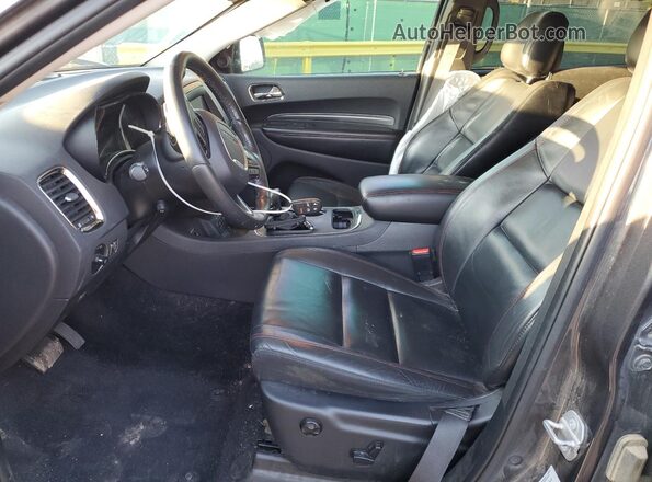 1C4RDJDG5JC134270 2018 DODGE DURANGO Gray წინა სალონის ხედი