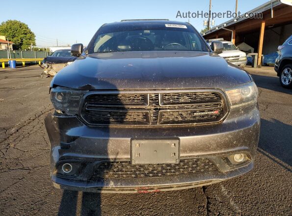 1C4RDJDG5JC134270 2018 DODGE DURANGO Gray წინა ხედი