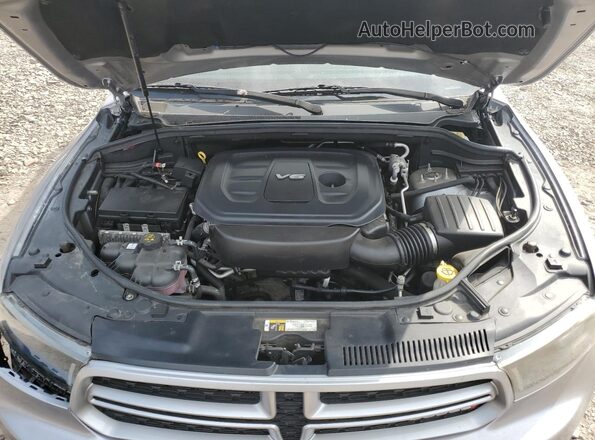 1C4RDJDG8JC248747 2018 DODGE DURANGO Gray ძრავის განყოფილების ხედი