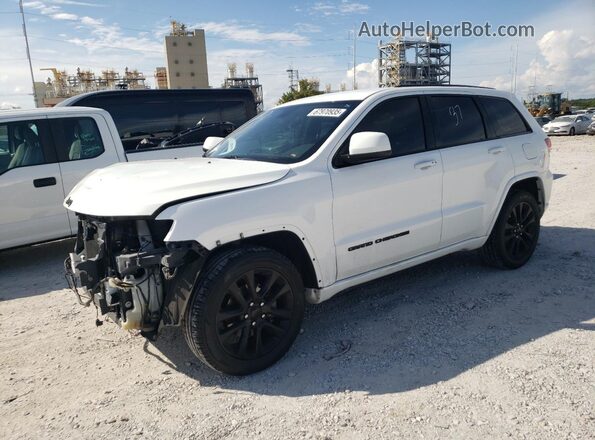 1C4RJEAG4JC380604 2018 JEEP GRAND White Առջևի ձախ երեք քառորդ տեսարան