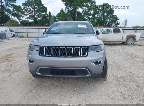 1C4RJEBG4JC131623 2018 JEEP GRAND CHEROKEE Silver ხელსაწყოთა პანელის ხედი