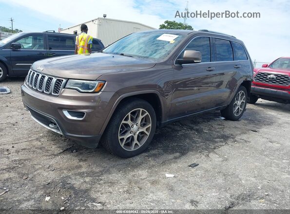 1C4RJEBGXJC275032 2018 JEEP GRAND CHEROKEE Brown Przód lewy