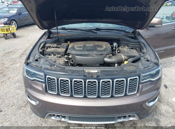 1C4RJEBGXJC275032 2018 JEEP GRAND CHEROKEE Brown Widok z tyłu