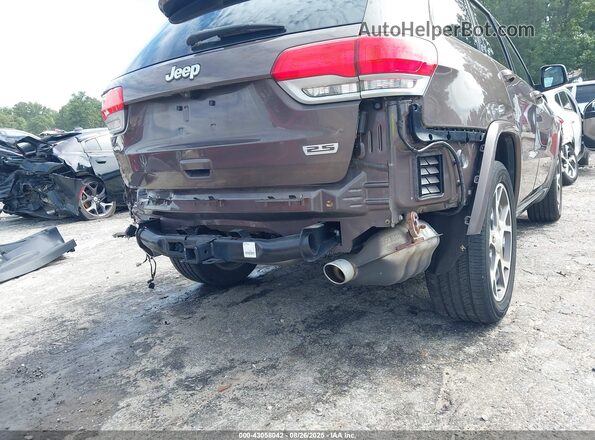 1C4RJEBGXJC275032 2018 JEEP GRAND CHEROKEE Brown Widok z przodu