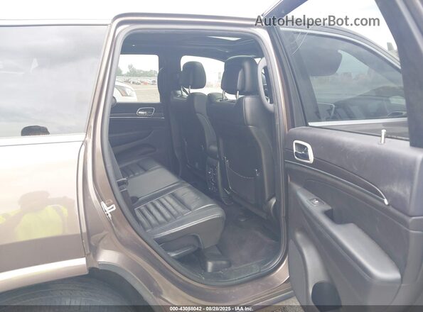 1C4RJEBGXJC275032 2018 JEEP GRAND CHEROKEE Brown Widok naklejki z numerem VIN