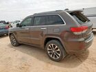 2018 Jeep Grand Cherokee Overland Brown vin: 1C4RJECM9JC402373