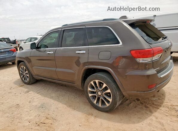 1C4RJECM9JC402373 2018 JEEP GRAND Brown უკანა მარცხენა